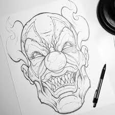 Look at links below to get more options for getting and using clip art. Scary Clown Clean Pencil Wip Pencil Pencilart Pencildrawing Illustration Clown Clowns Sweyda Scary Clown Drawing Evil Clown Tattoos Clown Illustration