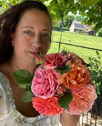 My Princess de Monaco rose is still lovely 🥰