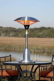 Table Top Round Stainless Steel Halogen Patio Heater Gas Patio Heater Stainless Steel Table Top Patio Heater