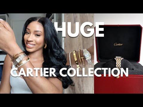 Cartier Panthère watch unboxing video