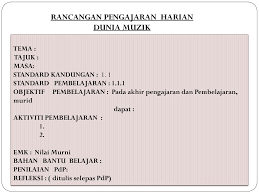 1 rancangan pengajaran slot / aktiviti prasekolah. Standard Sekolah Rendah Ppt Download