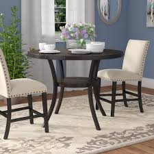 Counter height table, dining room table, driftwood table (36 x 24 x 30 or 36h) antique white distressed bottom. Red Barrel Studio Pflugerville Counter Height Dining Table Wayfair