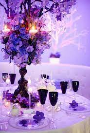 linen effects bride and bloom wedding photo shoot minneapolis mn party rental 1 purple wedding wedding decorations purple table settings