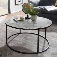 Insgesamt ist der tisch aber. Wohnling Couchtisch Wl6 234 Rund 80x40x80 Cm Mit Marmor Optik Weiss Wohnzimmertisch Mit Metall Gestell Schwarz Moderner Dekotisch Online Kaufen Otto