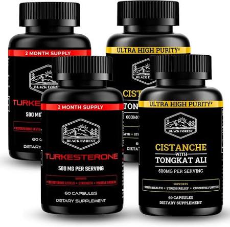 Amazon.com: Black Forest Ultimate TESTO Stack Supplements : Health & Household