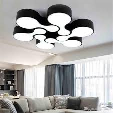 Grosshandel Diy Moderne Led Deckenleuchte 12 Watt Bowling Deckenleuchte Home Wohnzimmer Schlafzimmer Minimalismus Deckenleuchten Weiss Und Schwarz Korper Korridor Deckenlampe Wohnzimmer Deckenlampe Led Wohnzimmer Wohnzimmer Modern