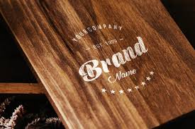 Ipad on black table mockup. Free Psd Logo On Wooden Table Mock Up