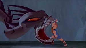The hydra was 3d animated at that time, it was bloody awesome. The Hydra Battle Youtube