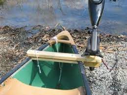 How To Make A Canoe Motor Mount Ehow Canoe Fishing Canoe Kayak Trolling Motor