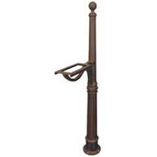 Made of die cast aluminum. Cast Aluminum Mailbox Posts Mailboxes