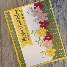 If you are new to paper crafting, understanding how to cut layers for card making can be a challenge. Thoughtful Blooms Is A Free Pick From Our Sale A Bration Catalog Creatingwithkristina Thecardlady Stampin Up Birthday Cards Simple Birthday Cards Paper Cards