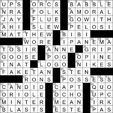 Run Off At The Mouth Crossword Clue Archives Laxcrossword Com