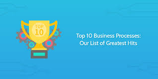 Top 10 Business Processes Our List Of Greatest Hits