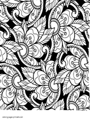 Get crafts, coloring pages, lessons, and more! 130 Flower Coloring Pages For Adults Free