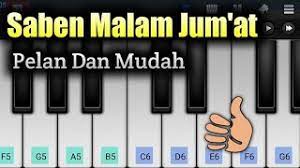 Saben Malam Jum At Tutorial Not Piano Pianika Chords Chordify