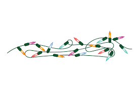 Download Tangle Of Christmas Lights In A Line Svg Cut File By Creative Fabrica Crafts Creative Fabrica SVG Cut Files