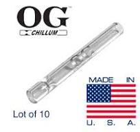 Lot Of 10 - 4'' The Original OG Chillum Made In USA - One ...
