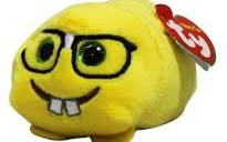 Ty Teeny 4' Stackable Emoji Wink Stuffed Animal & Plush Toy