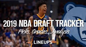 Here is a look at each team's chances to win the lottery and earn the no. 2019 Nba Draft Tracker Pick Results Analysis Grades Live Updates