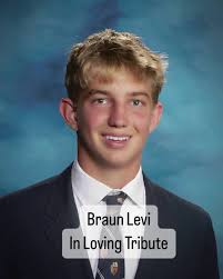We lost someone truly special. Braun Levi was a gifted Loyola High School  senior, a compassionate soul, and a young man with his whole future ahead  of him. He was loved deeply