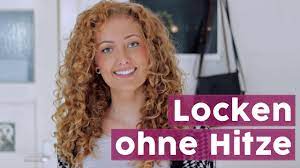 locken ohne hitze schone naturlocken mit der plopping methode youtube