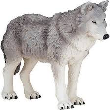 Papo Large Wolf Toy Figures Animals Animal Figurines Animals Wild