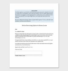 As the end of your lease term approaches, you and your tenant may choose to renew for another term or end the lease agreement. Lease Renewal Letter 40 Templates And Sample Letters