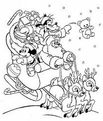 Babbo Natale E Topolino Disegno Di Natale Da Colorare Pagine Da Colorare Di Natale Libri Da Colorare Colori Di Natale