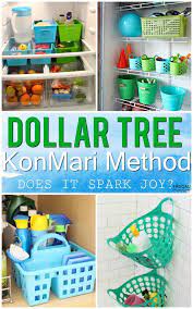 Konmari Method Dollar Tree Organizing Dollar Tree Organization Home Organization Hacks Konmari Method