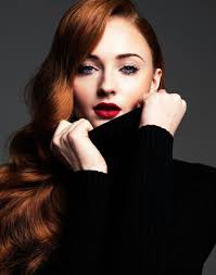 Ginger Goddess Sophie Turner Takes A Turn In The Just Jared Spotlight Image 0 In 2020 Winter Hairstyles Sophie Turner Fall Winter Hair Color