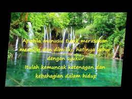 Syukur Kepada Allah S W T Youtube Bersyukur Kata Kata Motivasi Kata Kata