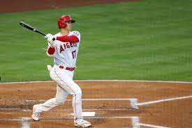 Shohei ohtani, pitching against the giants at angel stadium on june 23, has worked into at least the sixth inning in seven of his last eight starts. Shohei Ohtani Home Run Watch Angels Starting Pitcher Hit An Absolute Bomb In First Pitching Start Video Draftkings Nation