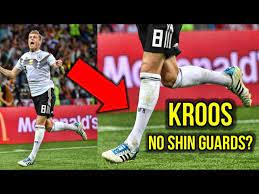 Most shin guards use polyurethane, carbon fiber, and plastic materials which help to prevent injuries and other problems while playing a game on the field. Toni Kroos Does Not Wear Shin Guards Youtube