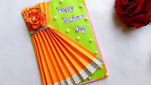 Use different widths and patterns to create a unique look. Teacher Day Greeting Card Handmade Taechers Day Card Making Ideas Creative Craft For Kids Youtube
