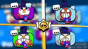 He throws mines, and his super makes his head detach, seek a target and explode. All Snowman Tick Pins Concept Brawl Stars Youtube