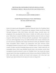 Contoh Esei Pendidikan Moral Spm Hassanctzx