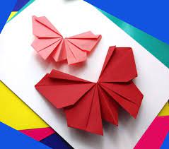Pliage serviette costume et robe. Pliage De Serviette En Papier Facile Et Deco Avec Papillon Hanging Origami Origami Butterfly Instructions Origami Butterfly Easy