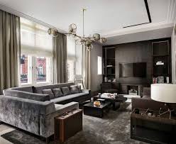 Love This Dark Masculine Look Interiordesign Livingroom Inspiration Modern Gray Grey Sofa Living Room Living Room Grey Gray Sofa Living