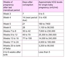 hcg levels for twins babycenter