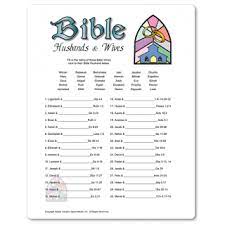 Bible Husbands Wives Game Printable Bible Husbands Wives Christian Bridal Shower Ideas Free Bridal Shower Games Bridal Shower Printables