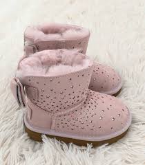 Authentic Ugg Star Girl Classic Mini 2 Bow Boots Us Size 6 Euro 22 Boots Bow Boots Uggs