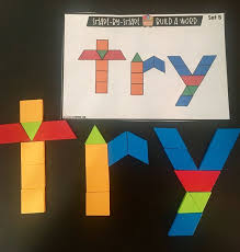 Sight Words Pattern Block Mats Pattern Block Templates Bundle Word Patterns Sight Words Sight Word Activities