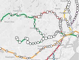 Nj Transit Rail Map Nj Transit Home Value Map: Where Can You Afford To Buy Property? - Nj.com
