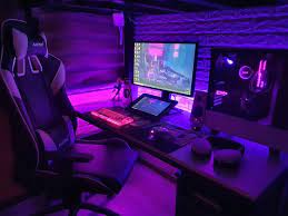 under the loft bed gaming set up video game room design gaming room setup video game rooms