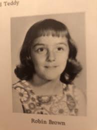 Joanie Golman, Robin, Brown, and Darlene Coker a few years before 1969-70  when they were eighth graders at North Pike.