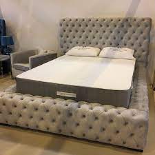 2.8 out of 5 stars, based on 5 reviews 5 ratings current price $104.99 $ 104. Sorrento Grey Suede Effect Velvet Super Buttoned Bed White Bed Frame Bed Frame Bed