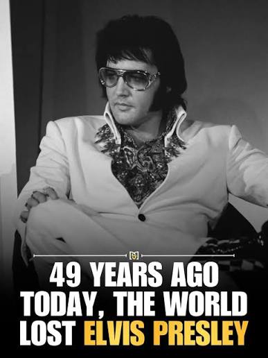 On August 16, 1977, the world lost Elvis Presley. 🕊️ Known as the "King of  Rock and Roll," Elvis Presley changed the course of popular music with  timeless hits like “Hound Dog,” “