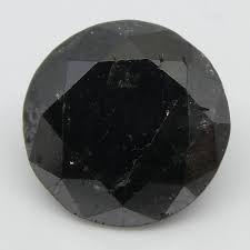 1 89ct Black Diamond Round Diamond Stone Diamond Stone