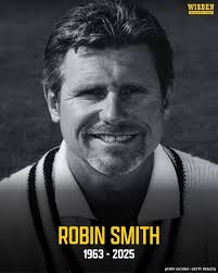 MY HERO" 💔 Robin Smith, aka The Judge, was a mighty batsman with a  thunderous cut shot. It was the signature stroke of a career that reaped  4,236 Test runs for England,