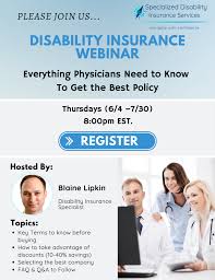 Check spelling or type a new query. Physician Disability Insurance Webinar Specialized Disability Insurance Services